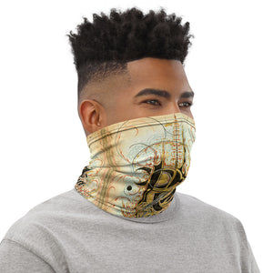 Neck Gaiter: "Toltec Rina" by Peter Greco